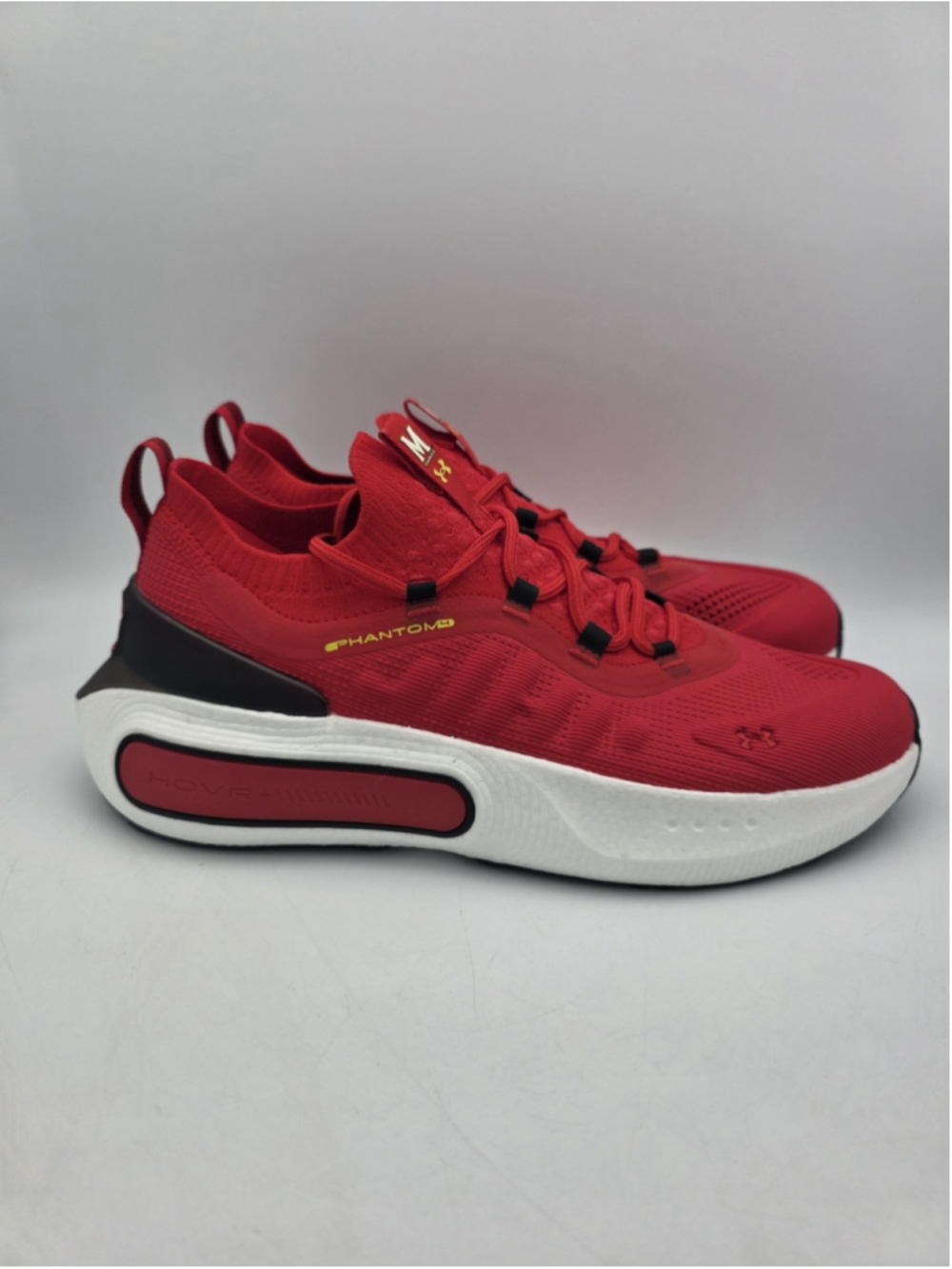 Under Armour HOVR Phantom 4 Maryland Terrapins PE Shoes Mens Size 11.5